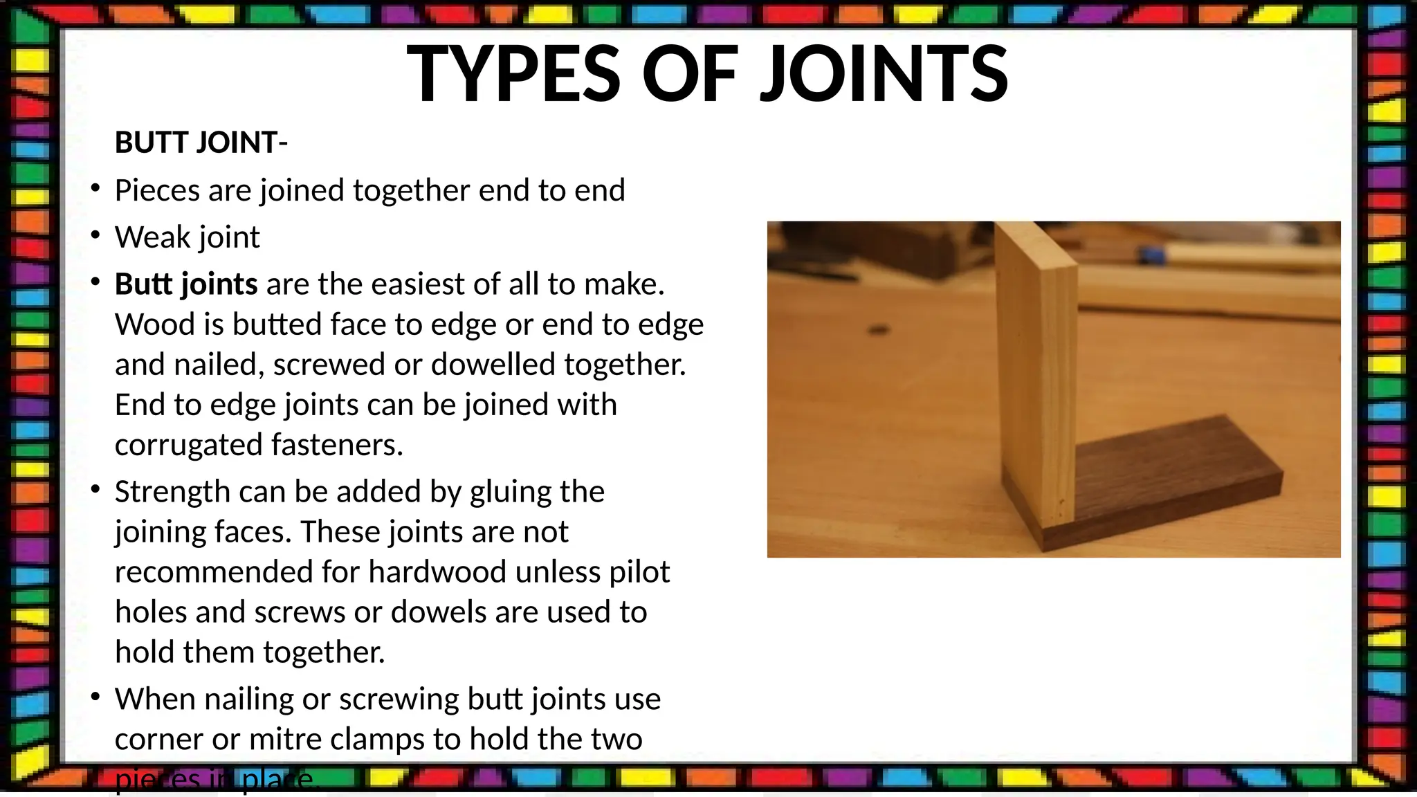 History and Types of Furniture with furniture joints .pptx