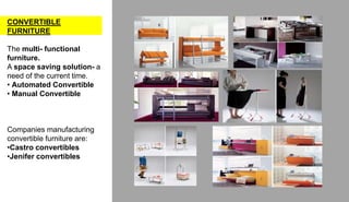 Furniture and furnishings PPT