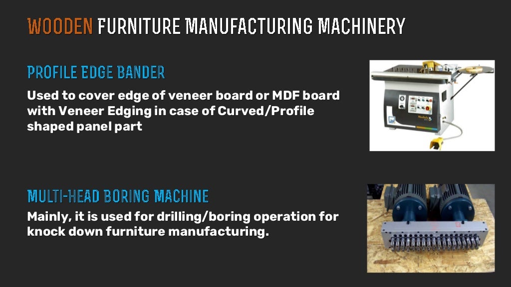 Furniture Manufacturing Process