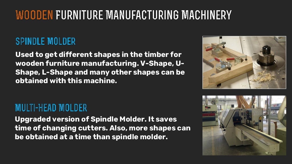 Furniture Manufacturing Process