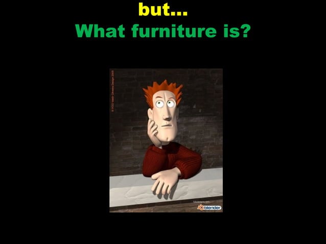 Furniture Ppt