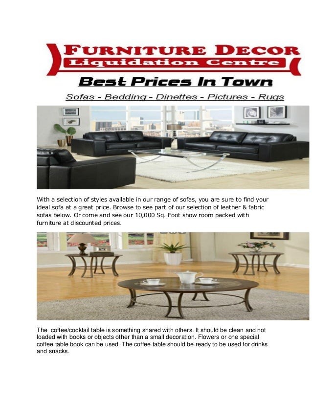 Furniture Stores in Ontario Canada