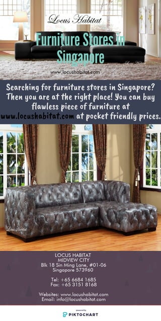 Furniture Stores in Singapore - www.locushabitat.com 