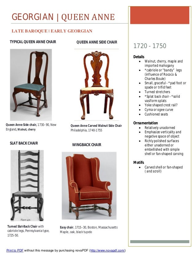 Furniture timeline assignment