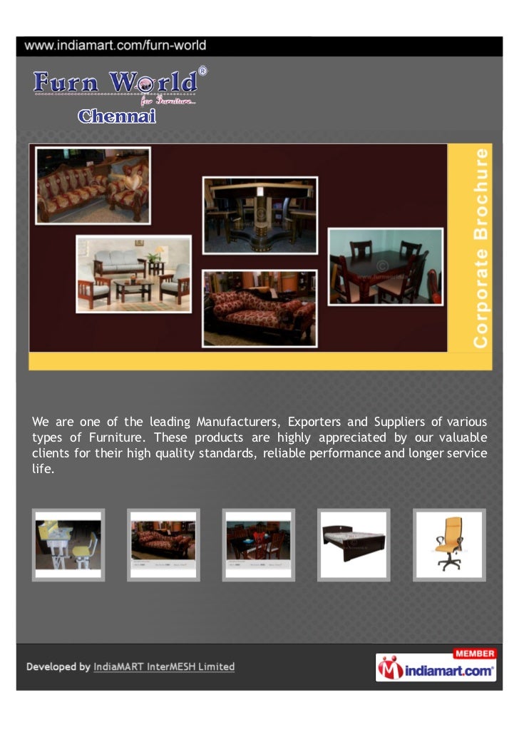 Furn World, Chennai, Furniture