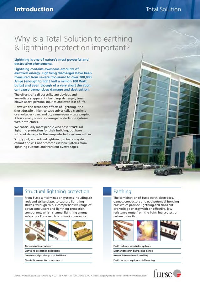 Furse earthing lightning protection introduction