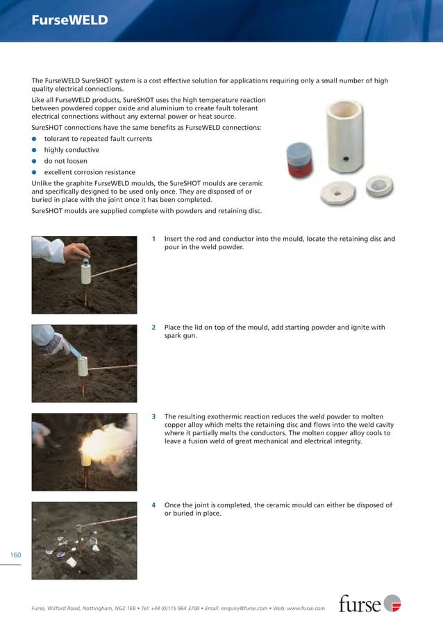 FurseWELD Exothermic Welding Systems, Joints & Moulds from ABB Thomas ...