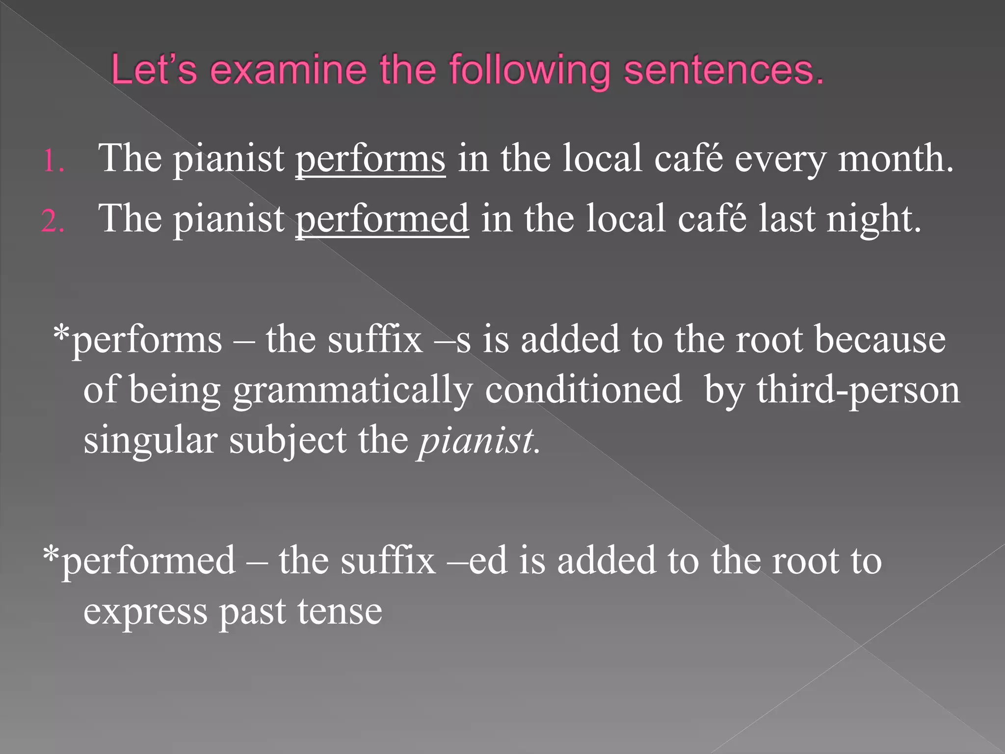 Further examples of Inflection | PPT | Free download