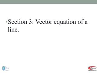 Pure Math Vector Further pure mathmatics 3 vectors | PPTX