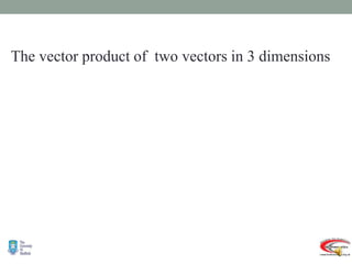 Pure Math Vector Further pure mathmatics 3 vectors | PPTX