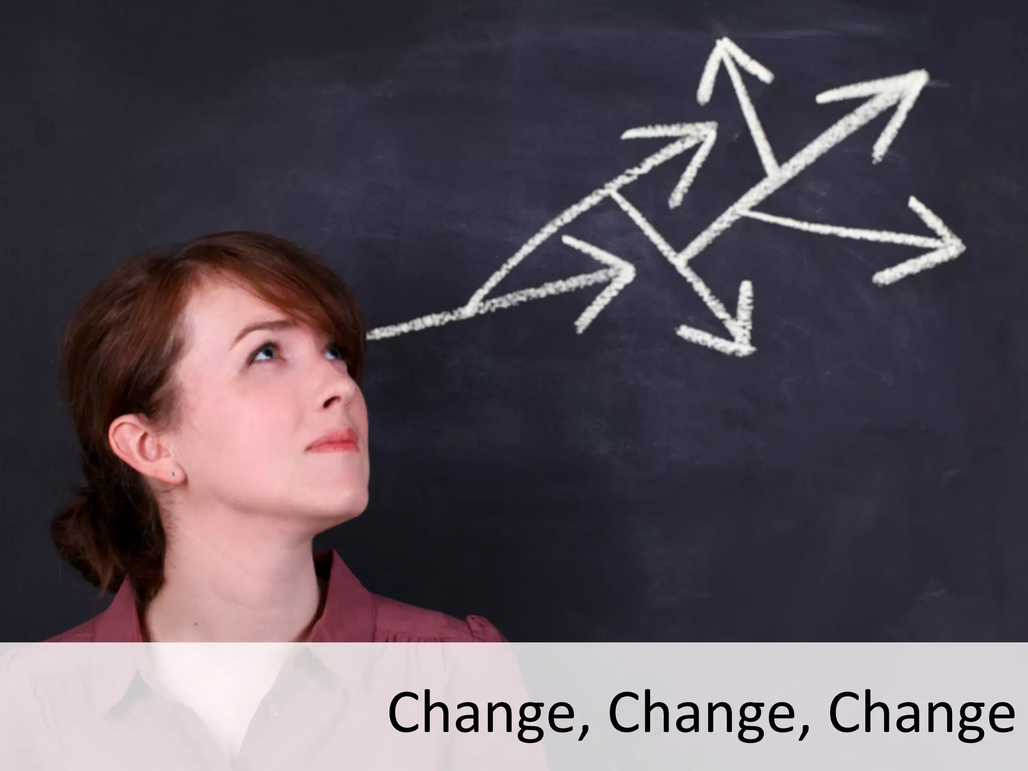 Change,'Change,'Change
 