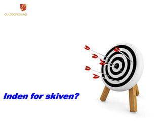 Inden for skiven?
 
