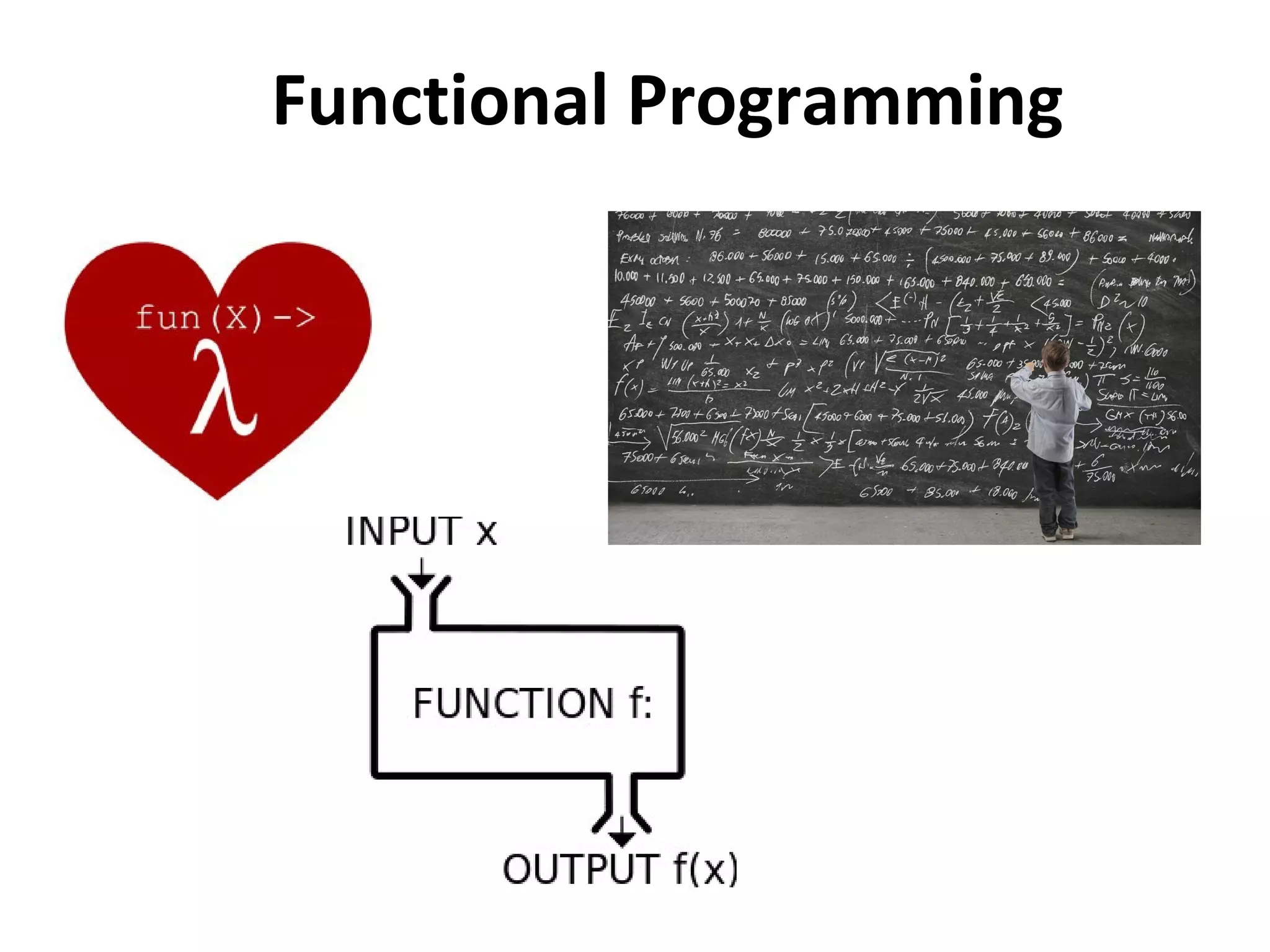 Functional Programming
 