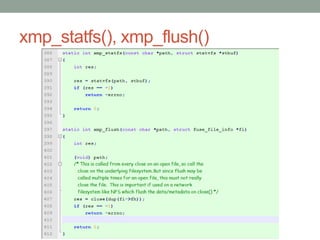 Fuse- Filesystem in User space | PPTX