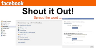 Shout it Out!Spread the word …