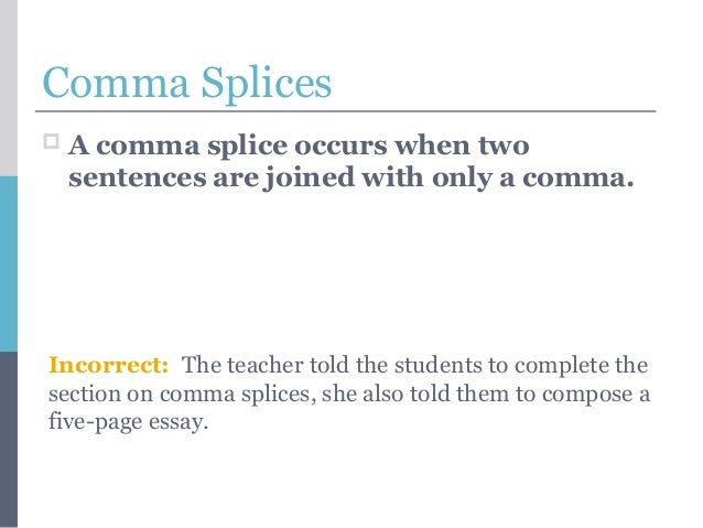 Run-on sentence image