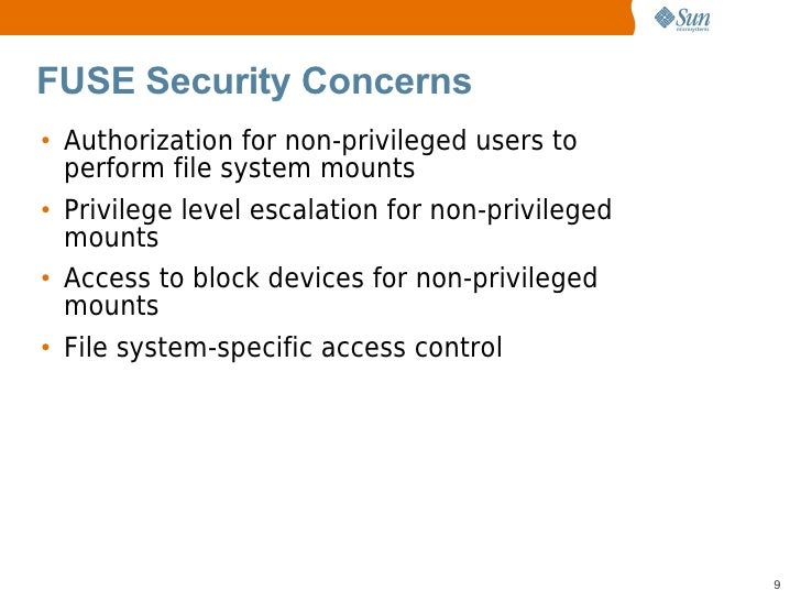 FUSE (Filesystem in Userspace) on OpenSolaris