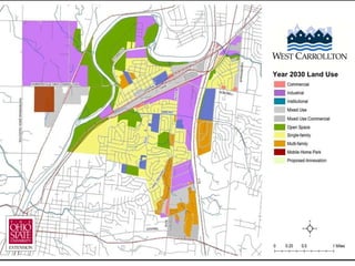Show future land use map Year 2030 Land Use West Carrollton 2030 Year 2030 Land Use 