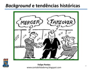 Felipe Pontes
www.contabilidademq.blogspot.com
Background e tendências históricas
19
 