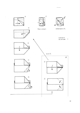 Fuse, tomoko   origami boxes