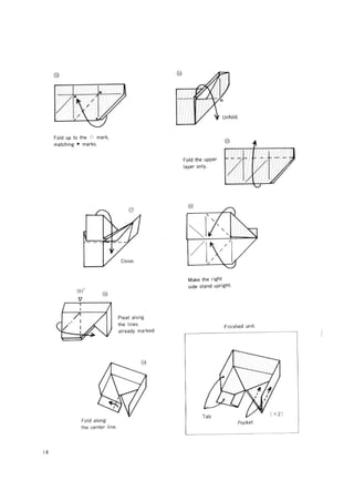 Fuse, tomoko   origami boxes