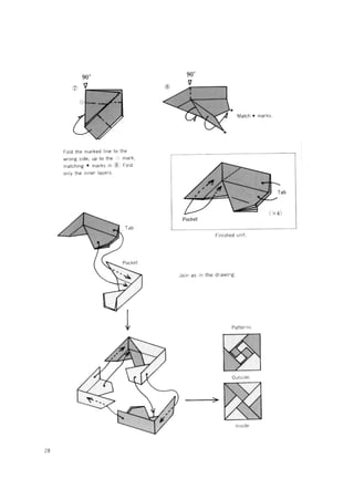 Fuse, tomoko   origami boxes