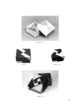 Fuse, tomoko   origami boxes