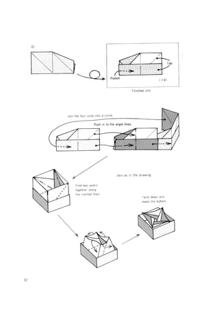 Fuse, tomoko   origami boxes