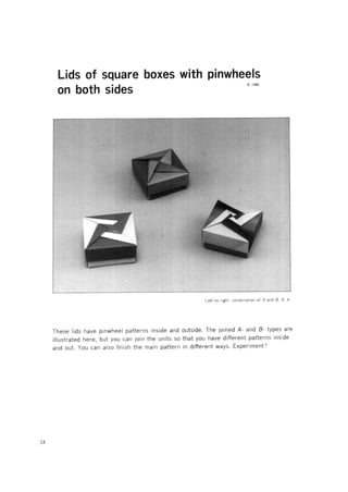 Fuse, tomoko   origami boxes