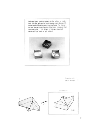 Fuse, tomoko   origami boxes