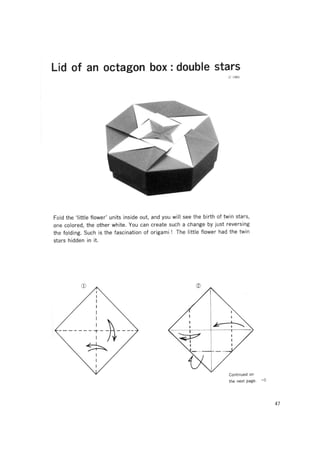 Fuse, tomoko   origami boxes