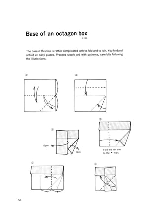 Fuse, tomoko   origami boxes