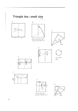 Fuse, tomoko   origami boxes