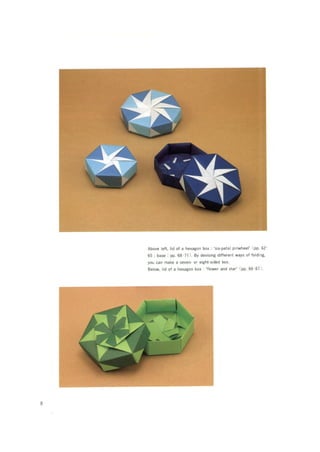 Fuse, tomoko   origami boxes