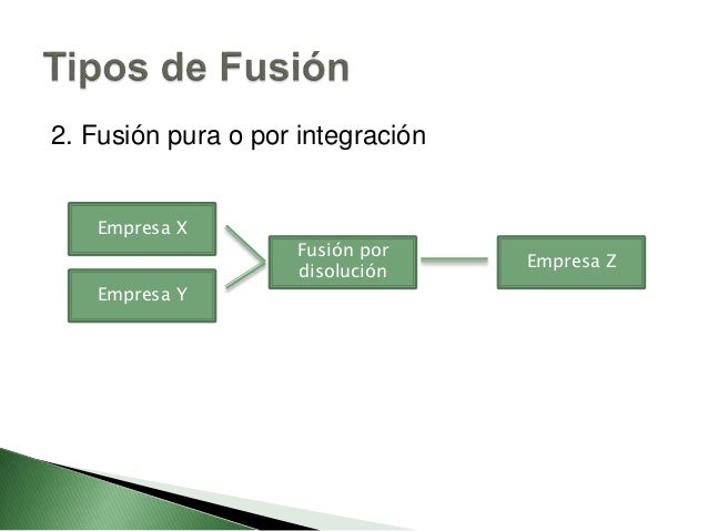 Fusión de sociedades