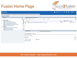 Fusion apps receivables | PDF