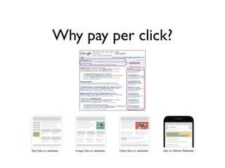 Why pay per click?
 