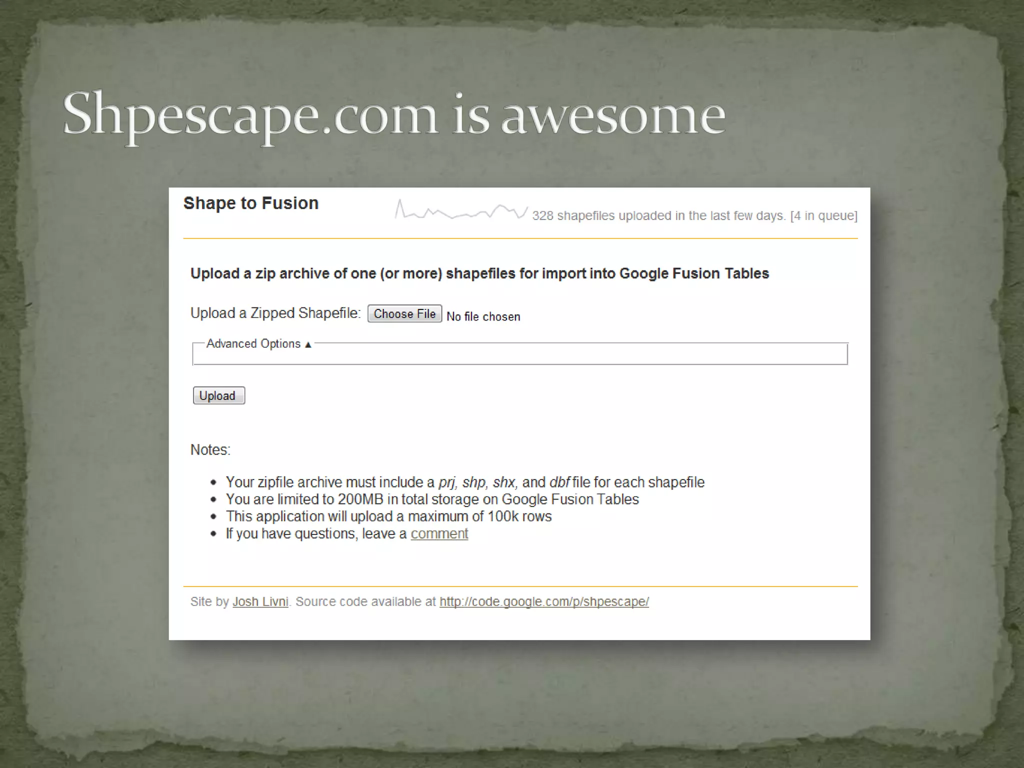 Shpescape.com is awesome