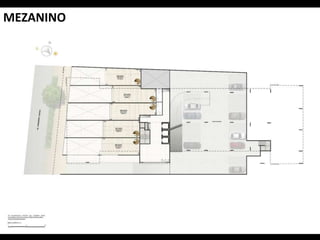 PERSPECTIVA FACHADA NOTURNA
MEZANINO
 