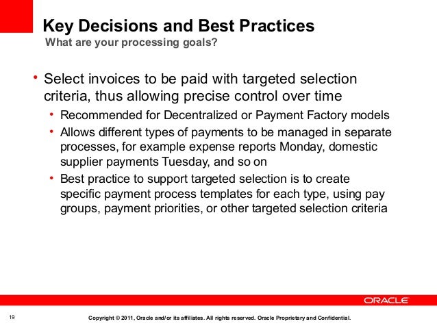 targeted selection process