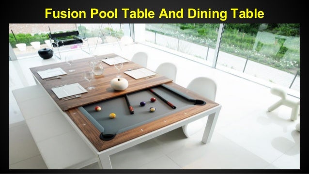 Fusion Pool Table And Dining Table