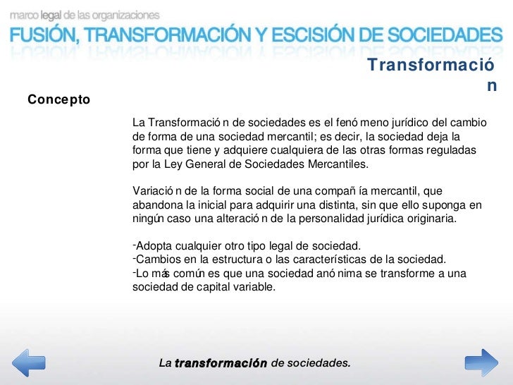 Fusion TransformacióN Y Escision