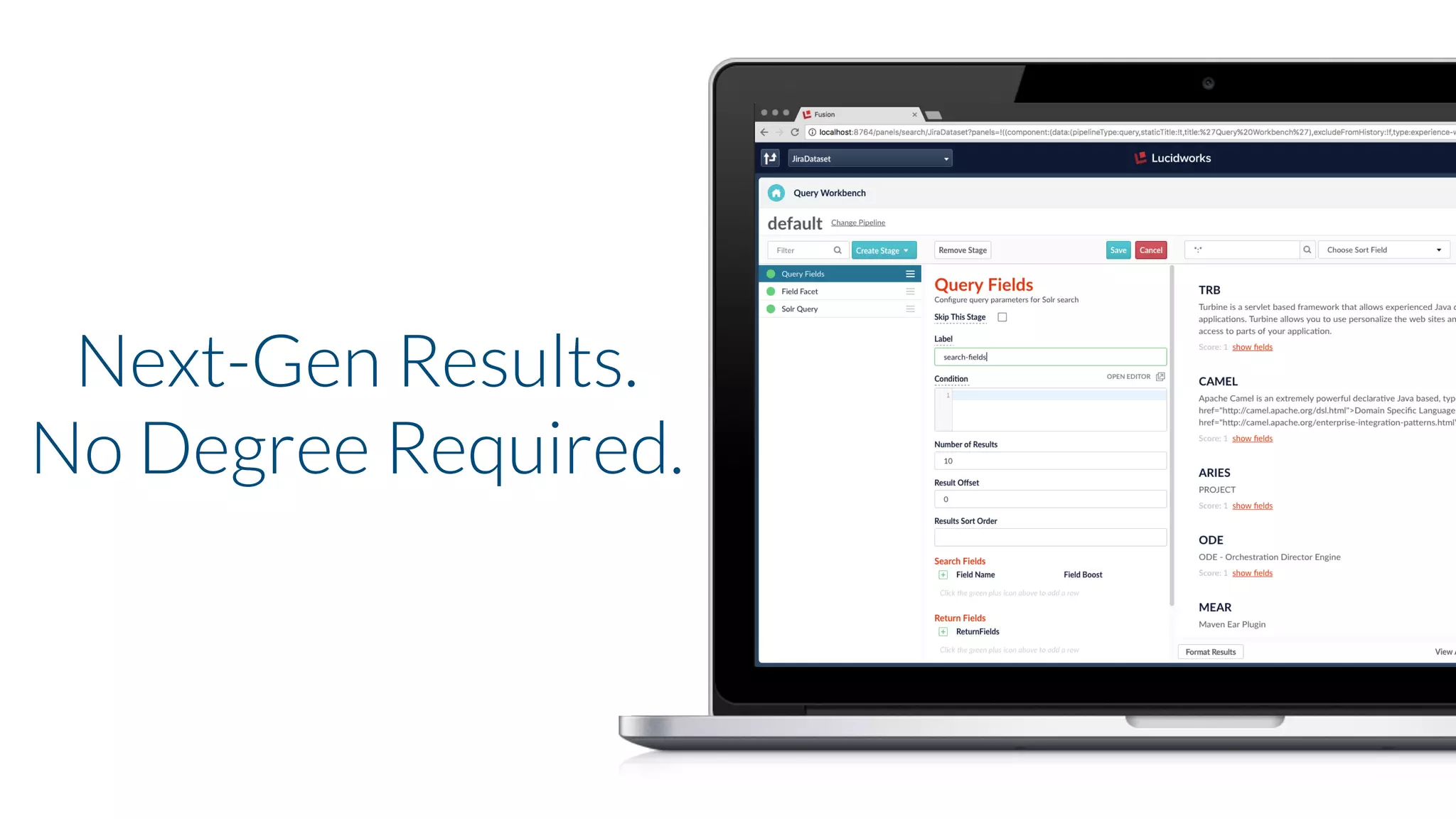 Next-Gen Results.
No Degree Required.
 