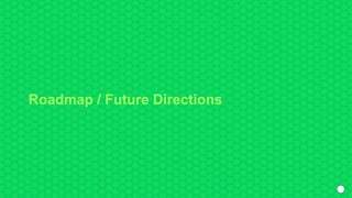 Roadmap / Future Directions
 