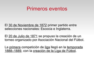 Los codigos de futbol dieron paso al rugby, futbol americano... 