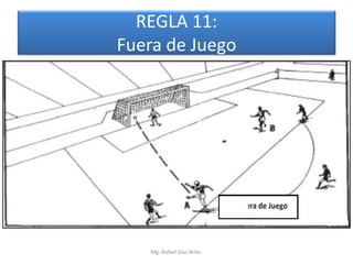 REGLA 11:
Fuera de Juego




   Mg. Rafael Díaz Brito.
 