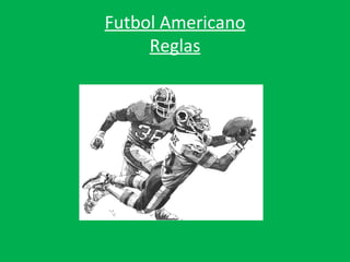 Futbol Americano Reglas 