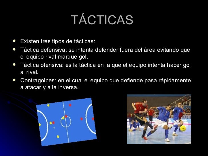 tacticas del futbol sala