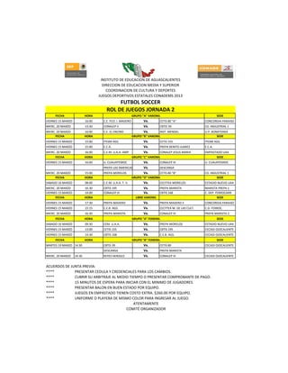 INSTITUTO DE EDUCACION DE AGUASCALIENTES
                                     DIRECCION DE EDUCACION MEDIA Y SUPERIOR
    ...