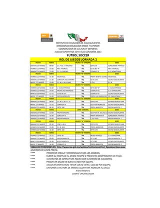 INSTITUTO DE EDUCACION DE AGUASCALIENTES
                             DIRECCION DE EDUCACION MEDIA Y SUPERIOR
            ...